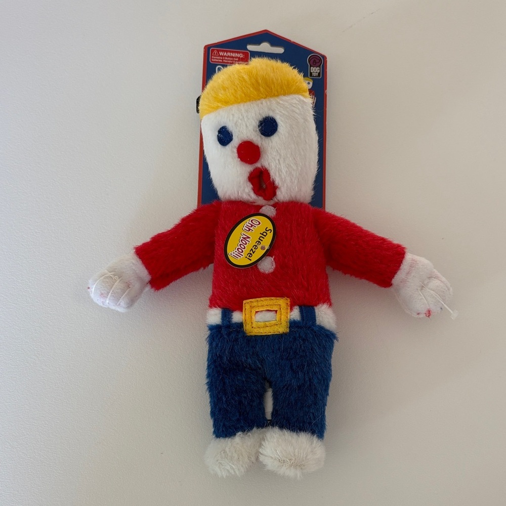 NWT Mr. Bill SNL Ohh Noooooo!!! Talking Dog Toy Novelty, Pet, Gift Approx. 10" H